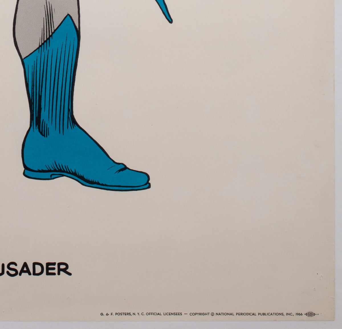 Batman Vintage 1966 US Poster, Carmine Infantino - detail