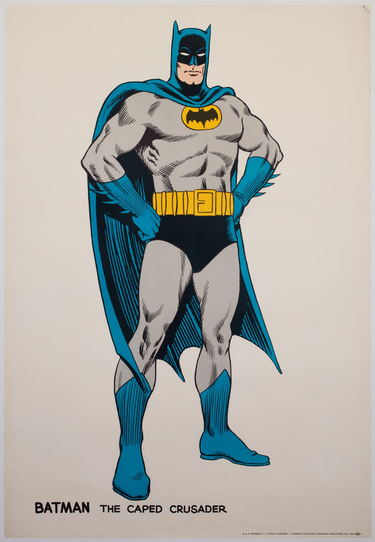 Batman Vintage 1966 US Poster, Carmine Infantino