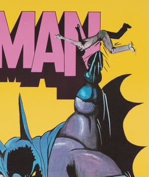 Copy of Batman R1970s French Petite Film Poster - detail