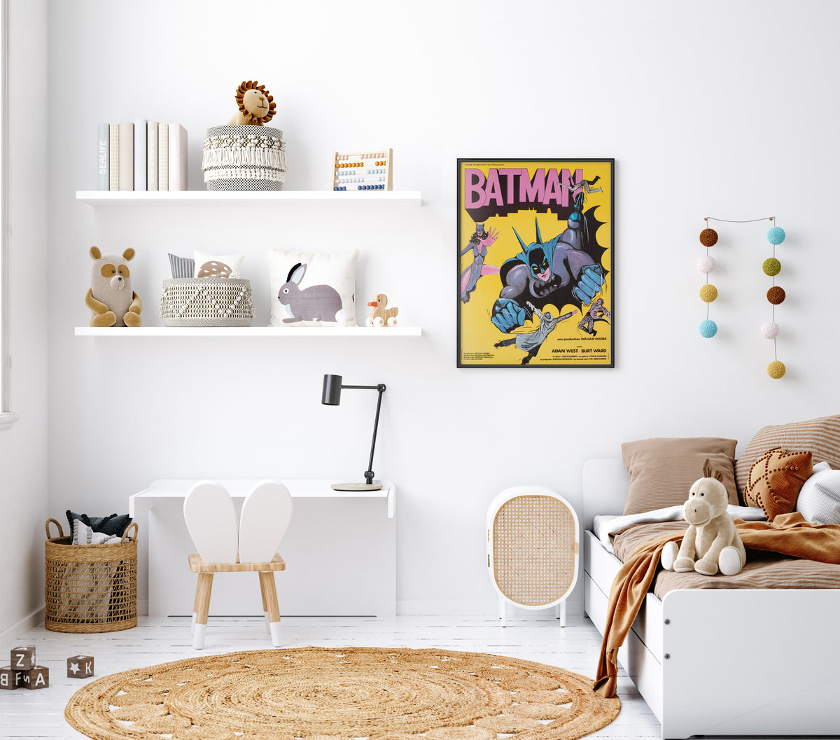 Copy of Batman R1970s French Petite Film Poster