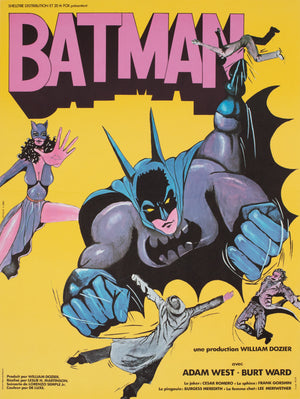 Copy of Batman R1970s French Petite Film Poster