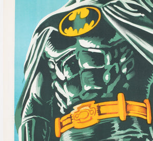 Batman 1989 Egyptian Film Movie Poster - detail