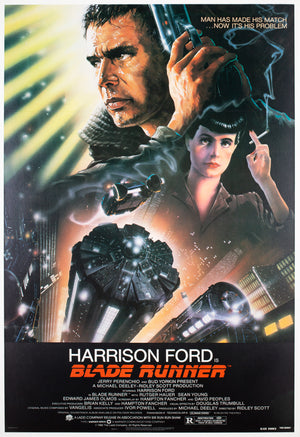 Blade Runner 1982 US 1 Sheet Film Poster, Alvin