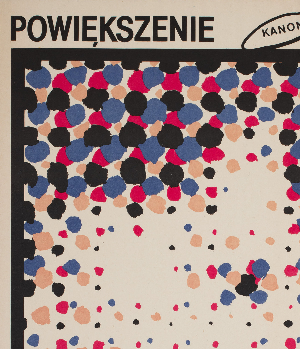 Blow-Up R1987 Polish B1 Film Poster, Swierzy - detail