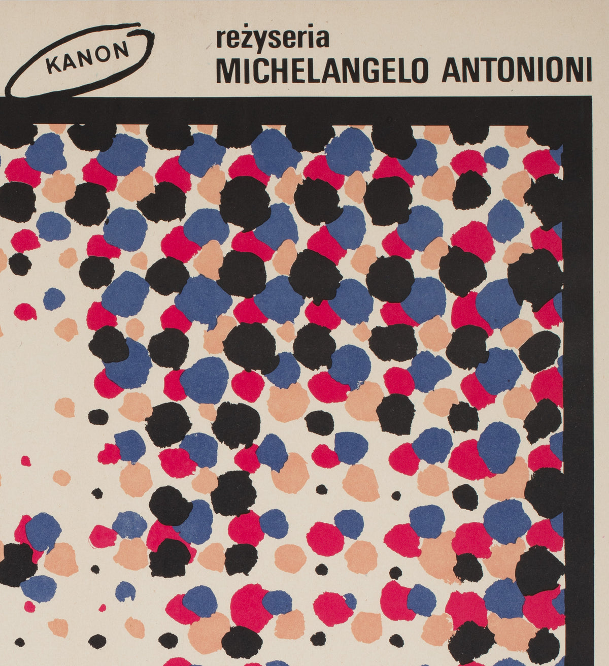 Blow-Up R1987 Polish B1 Film Poster, Swierzy - detail