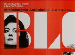 Blow-up 1967 UK Special Promotional Film Poster - detail
