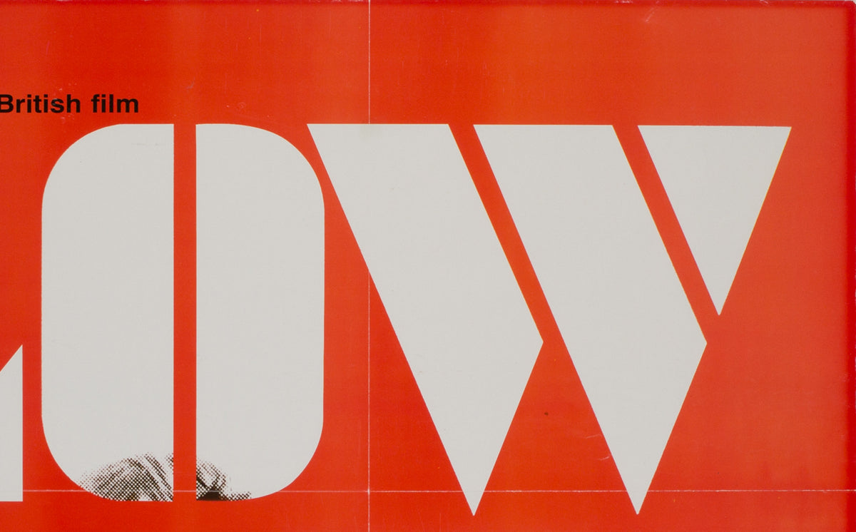 Blow-up 1967 UK Special Promotional Film Poster - detail