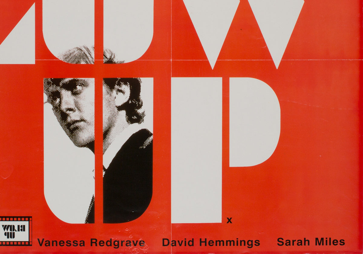 Blow-up 1967 UK Special Promotional Film Poster - detail
