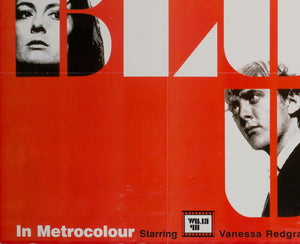 Blow-up 1967 UK Special Promotional Film Poster - detail