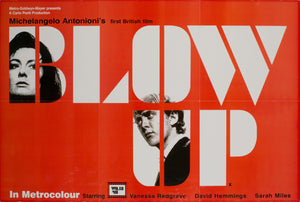 Blow-up 1967 UK Special Promotional Film Poster
