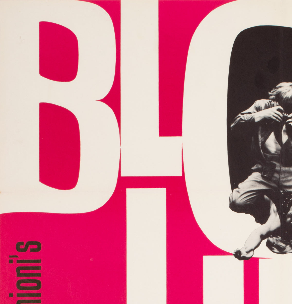 Blow-up 1967 Danish 1 Sheet Film Poster, Stevenov - detail