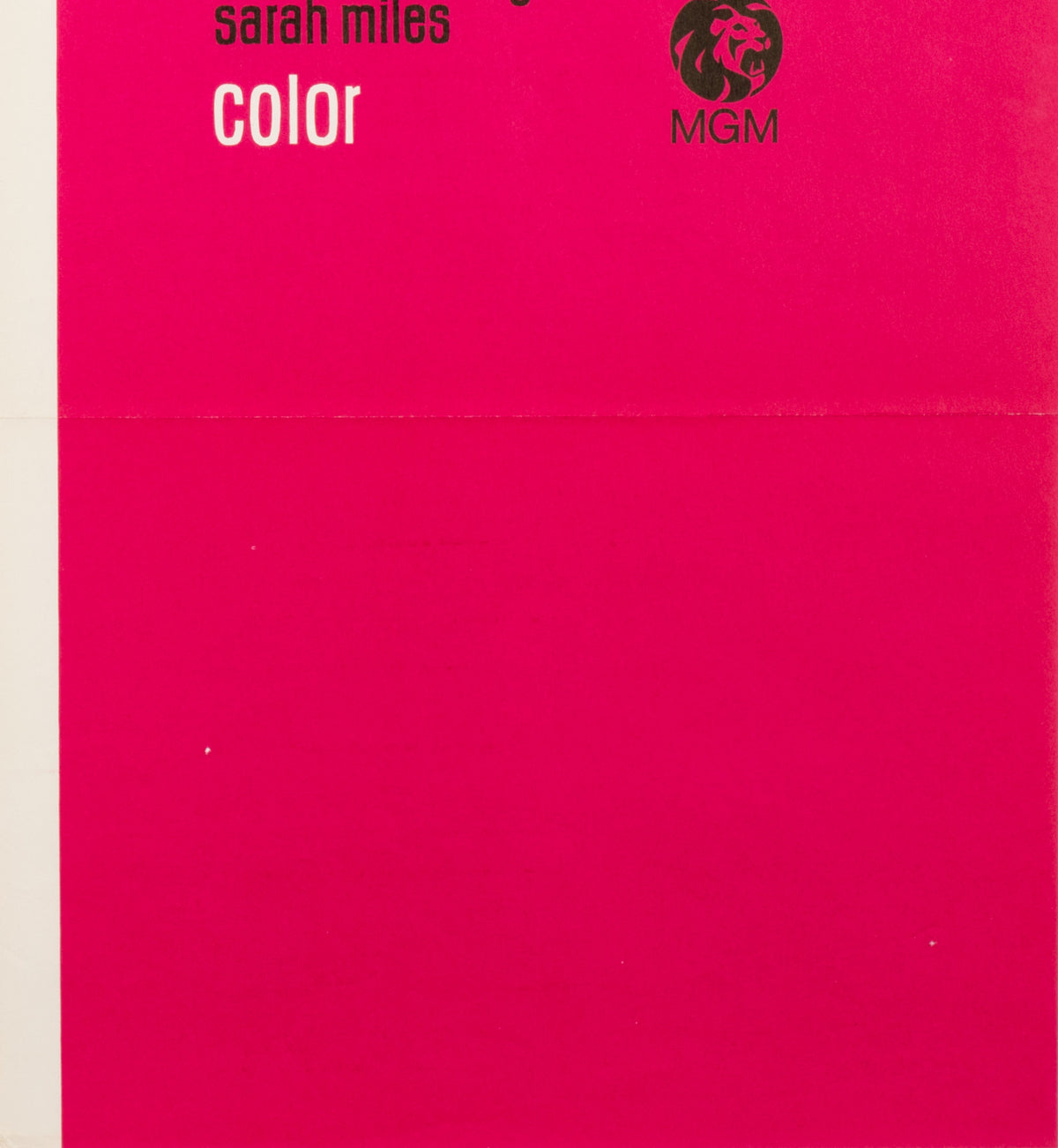 Blow-up 1967 Danish 1 Sheet Film Poster, Stevenov - detail