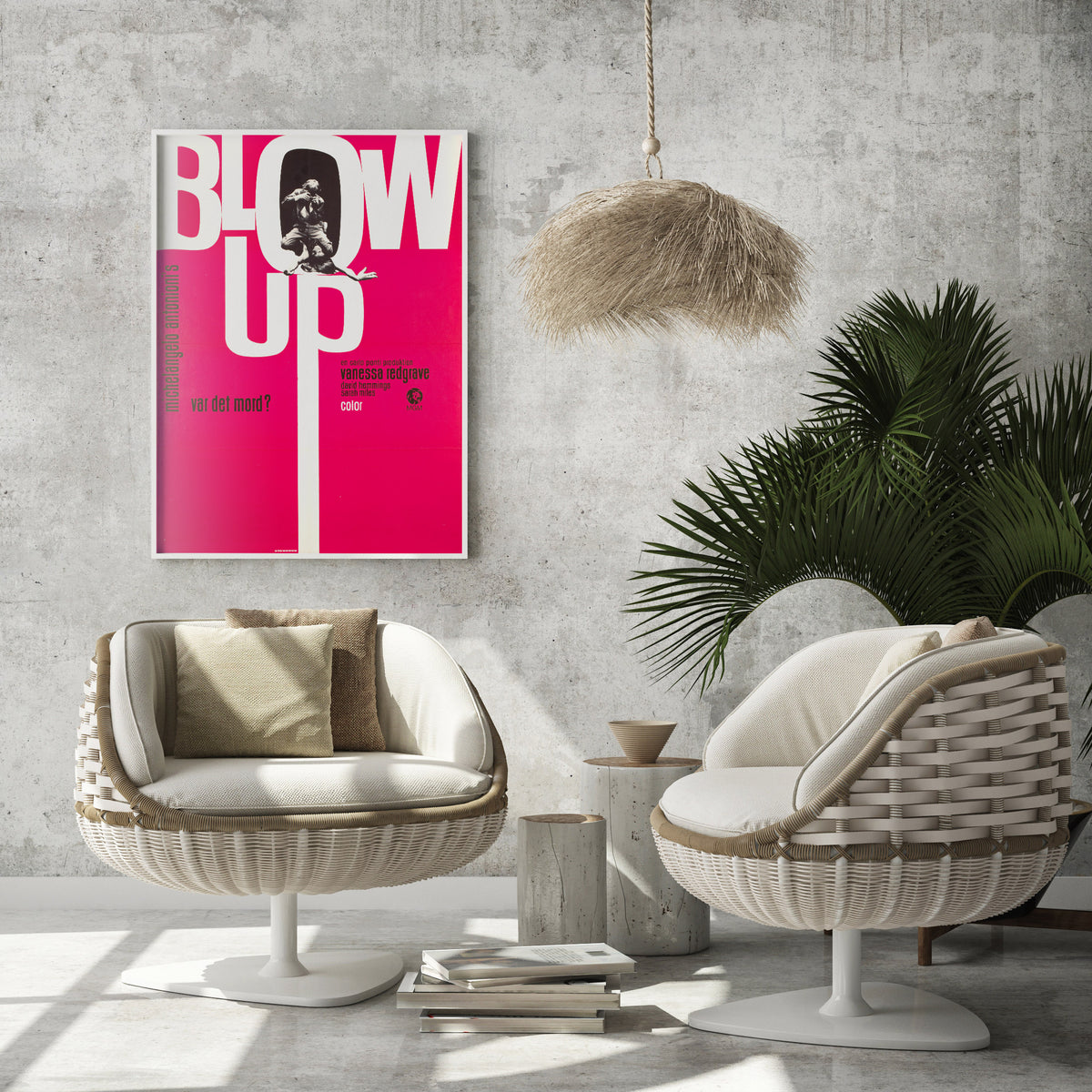 Blow-up 1967 Danish 1 Sheet Film Poster, Stevenov