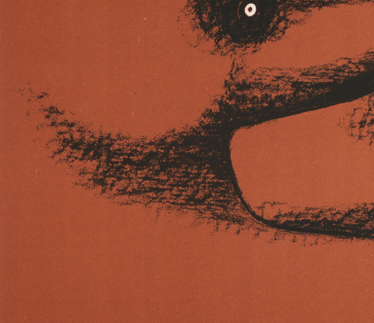 Polish CYRK Poster - Hugging Bears 1971, Gorka - detail