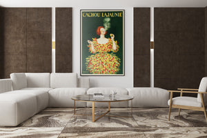 Cachou Lajaunie 1922 Vintage French Sweets Advertising Poster, Leonetto Cappiello