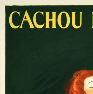 Cachou Lajaunie 1922 Vintage French Sweets Advertising Poster, Leonetto Cappiello - detail