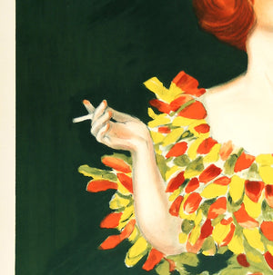 Cachou Lajaunie 1922 Vintage French Sweets Advertising Poster, Leonetto Cappiello - detail