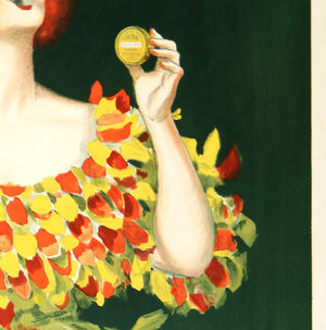 Cachou Lajaunie 1922 Vintage French Sweets Advertising Poster, Leonetto Cappiello - detail