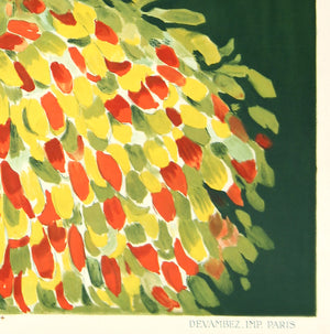 Cachou Lajaunie 1922 Vintage French Sweets Advertising Poster, Leonetto Cappiello - detail