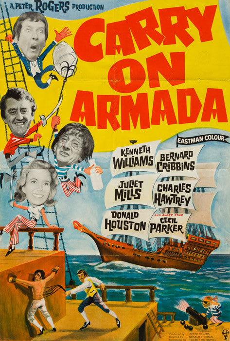 Carry On Armada (Jack) UK 1 Sheet