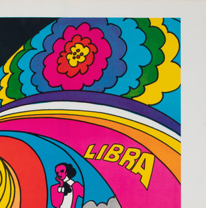 Chicago Libra 1970s American Poster - detail