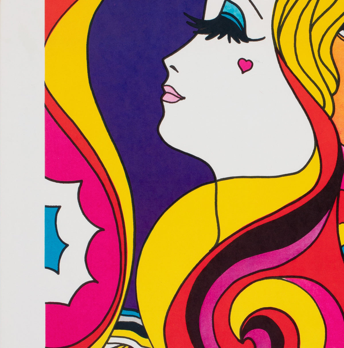 Chicago Libra 1970s American Poster - detail