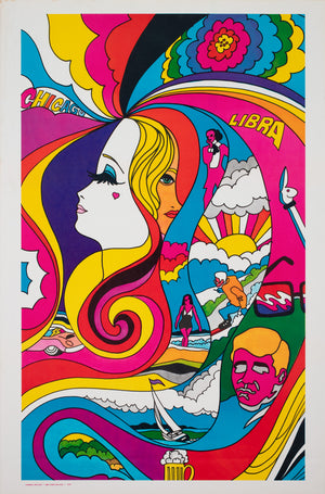 Chicago Libra 1970s American Poster