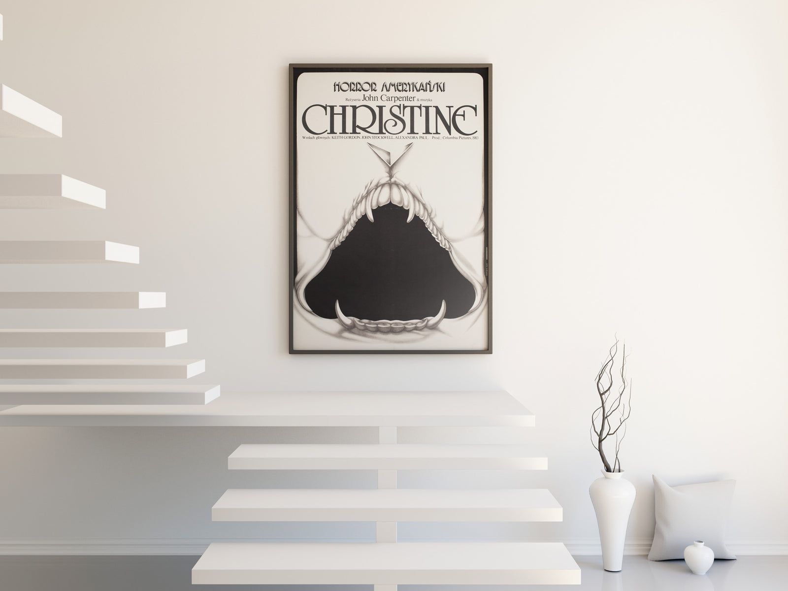 Christine 1985 Polish B1 Film Poster, Jakub Erol