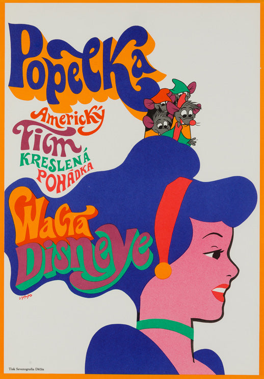 Original Cinderella 1970 Czech Film Movie Poster