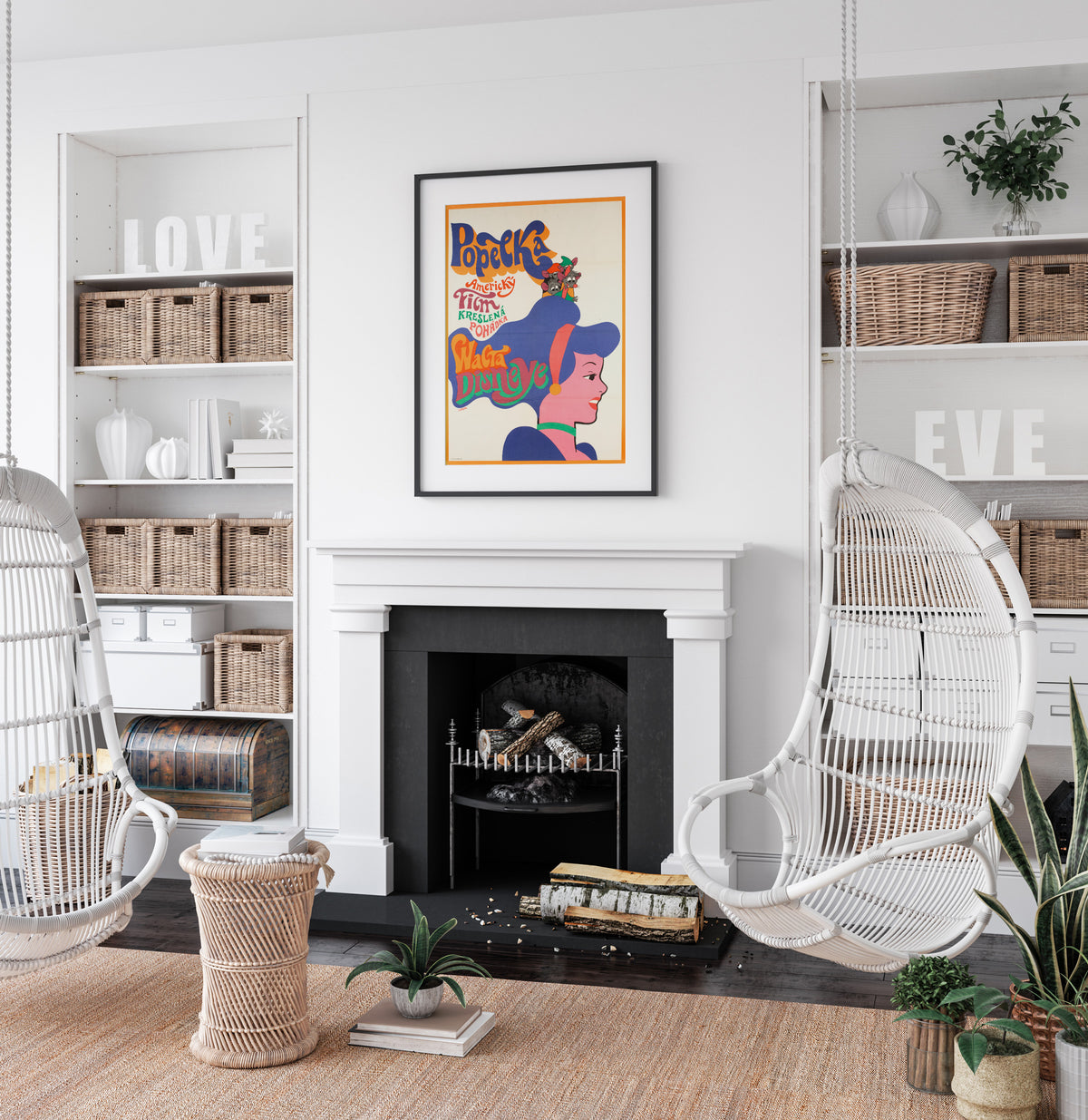 Cinderella 1970 Czech A1 Film Movie Poster, Vaca, Disney