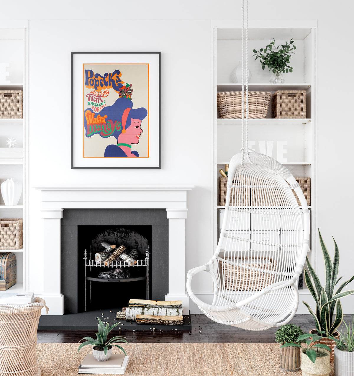 Cinderella 1970 Czech A1 Film Movie Poster, Vaca, Disney