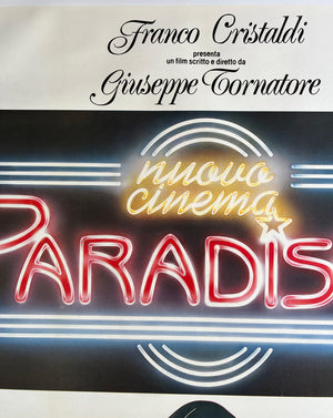 Cinema Paradiso 1988 Italian 4 Foglio Film Movie Poster, Cecchini - detail