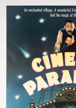 Cinema Paradiso 1990 Original US Film Movie Poster - detail