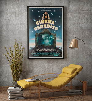 Cinema Paradiso 1990 Original US Film Movie Poster