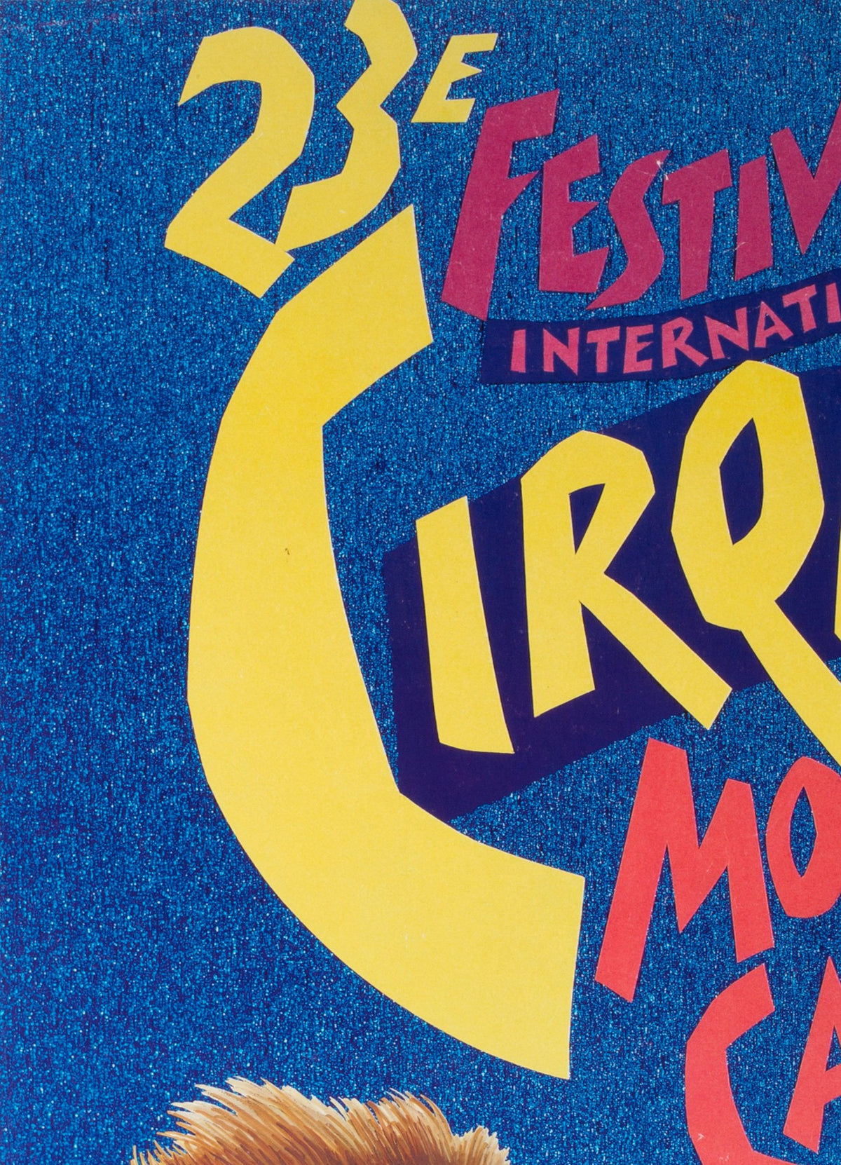 French Cirque Poster -  Monte Carlo 1999