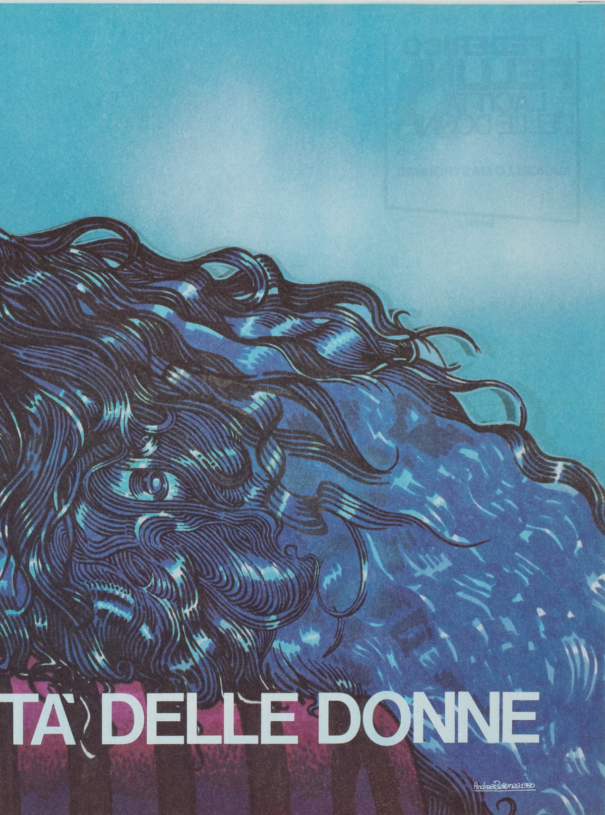 City of Women 1980 Italian Locandino Film Poster, Pazienza