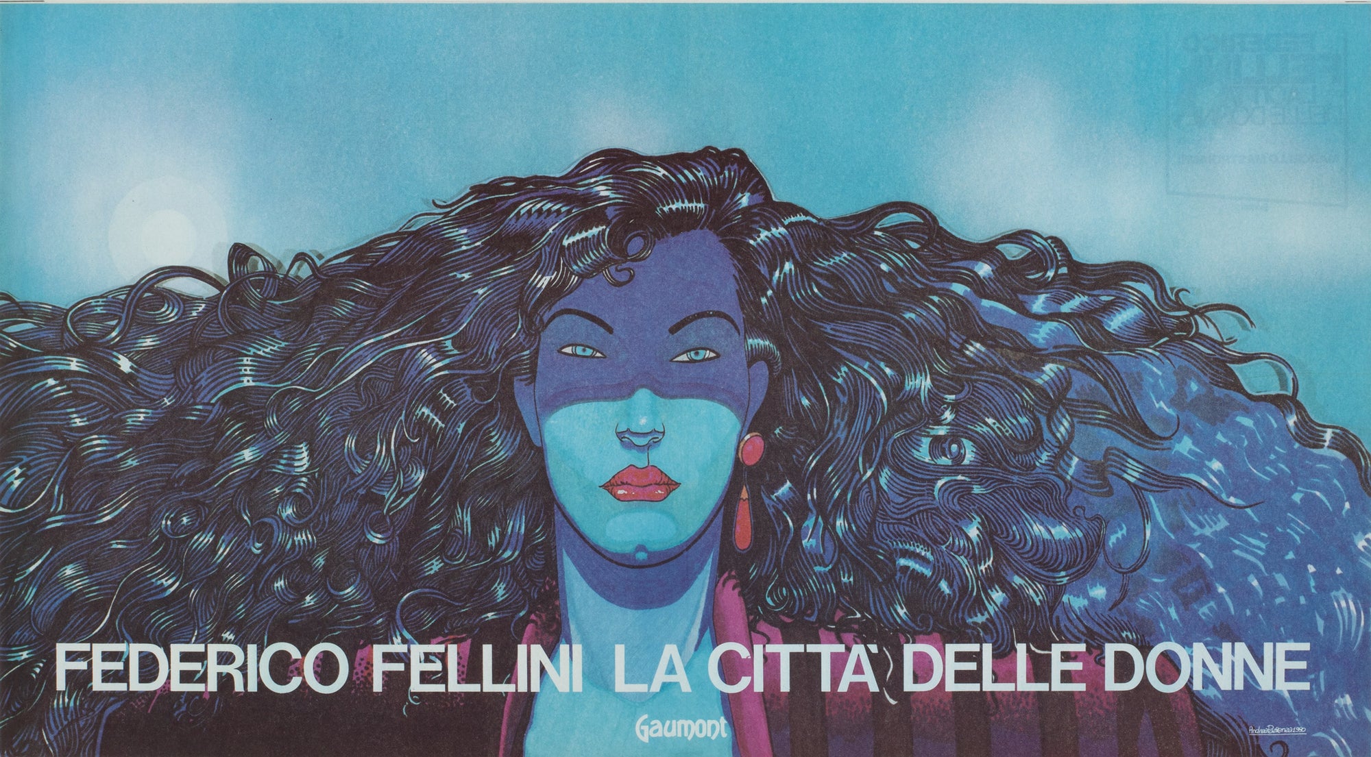City of Women 1980 Italian Locandino Film Poster, Pazienza