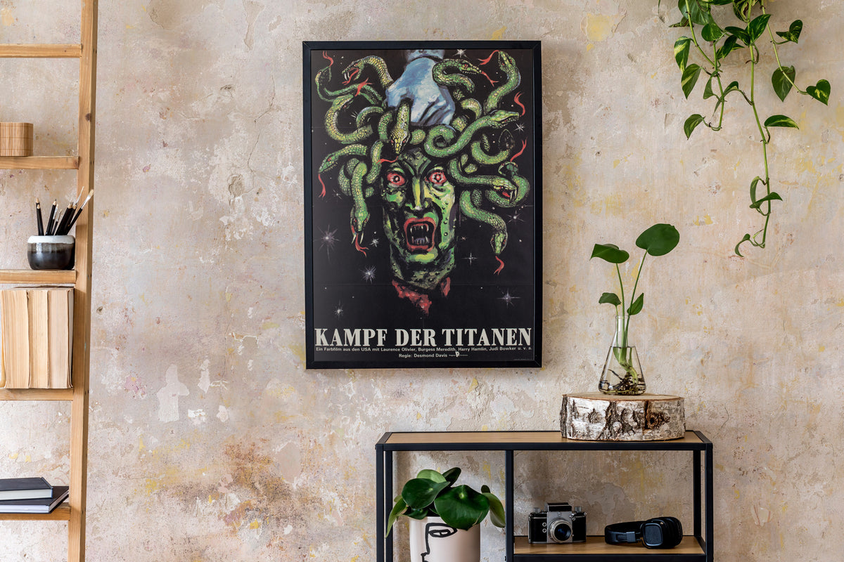 Clash of the Titans 1985 East German Film Poster