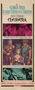 Cleopatra 1964 original vintage US insert film movie poster
