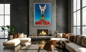 Cognac Rouyer 1945 Vintage French Alcohol Advertising Poster