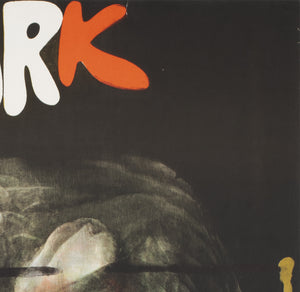 Cyrk Gymnast 1968 Polish Circus Poster, Urbaniec - detail