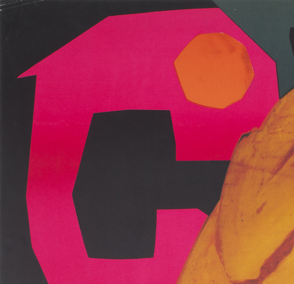 Cyrk Leaping Lioness 1963 Polish B1 Circus Poster, Tadeusz Jodlowski - detail