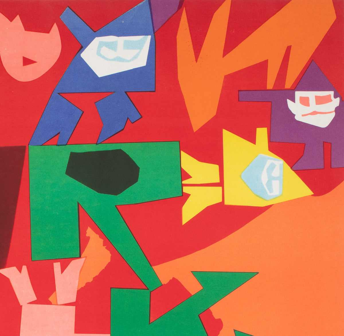 Cyrk Lion R1979 Polish Circus Poster, Jodlowski - detail