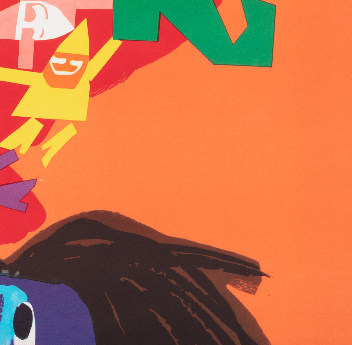 Cyrk Lion R1979 Polish Circus Poster, Jodlowski - detail