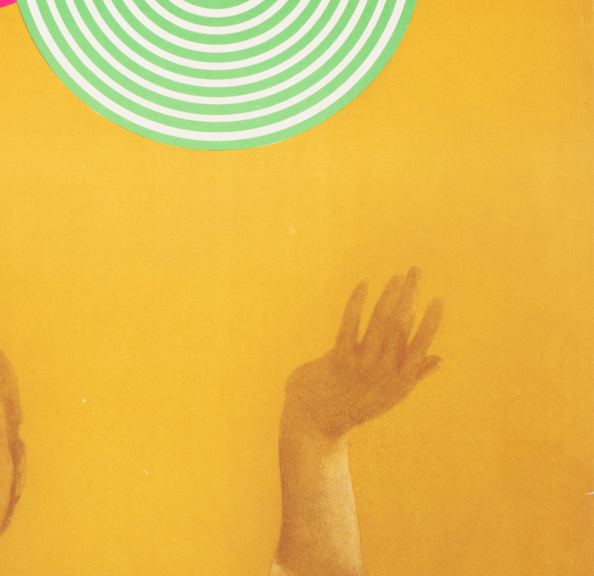 Cyrk Mustached Juggler 1973 Polish Circus Poster, Urbaniec - detail