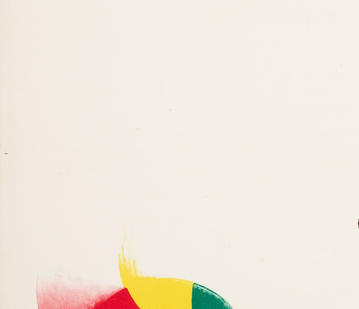 Cyrk Polish Circus Poster Bear with Ball 1965, Holdanowicz - detail