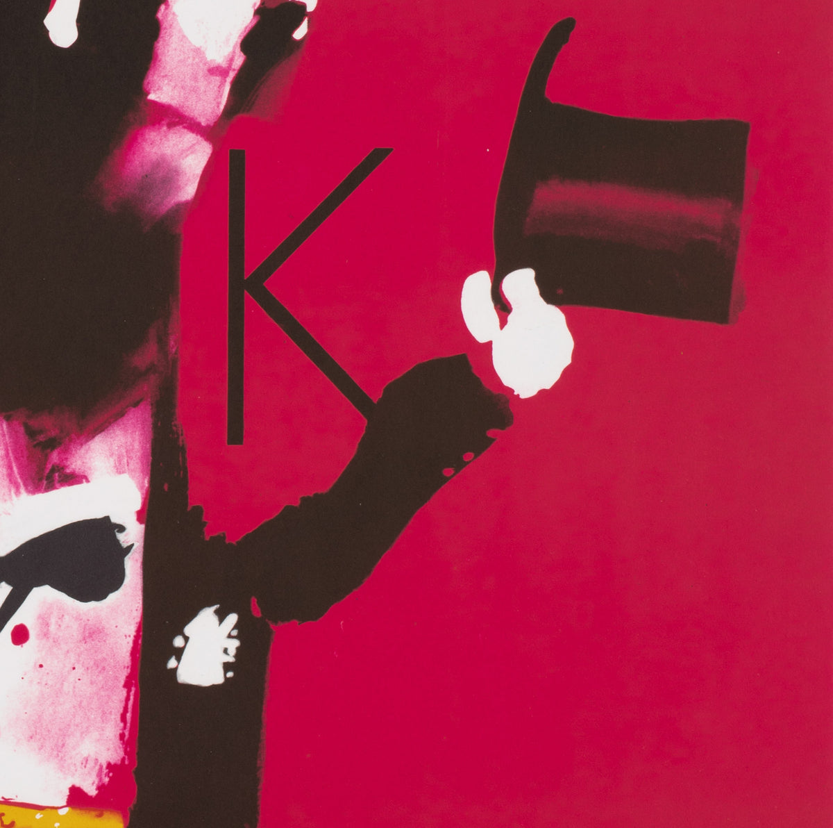 Cyrk Ringmaster Horse 1970s Polish Circus Poster, Waldemar Swierzy - detail