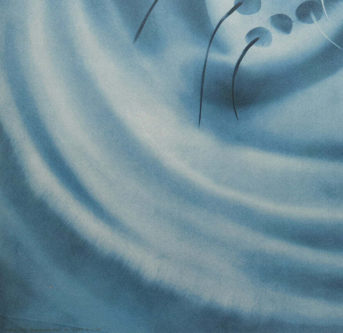 Cyrk Seal Face 1974 Polish Circus Poster, Jerzy Czerniawski