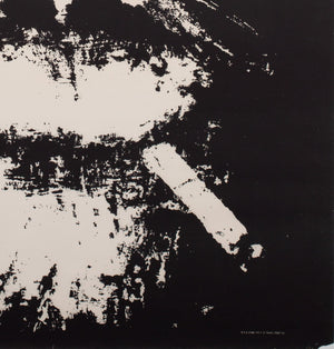 Cyrk Smoking Chimpanzee 1964 B1 Polish Circus Poster, Swierzy - detail