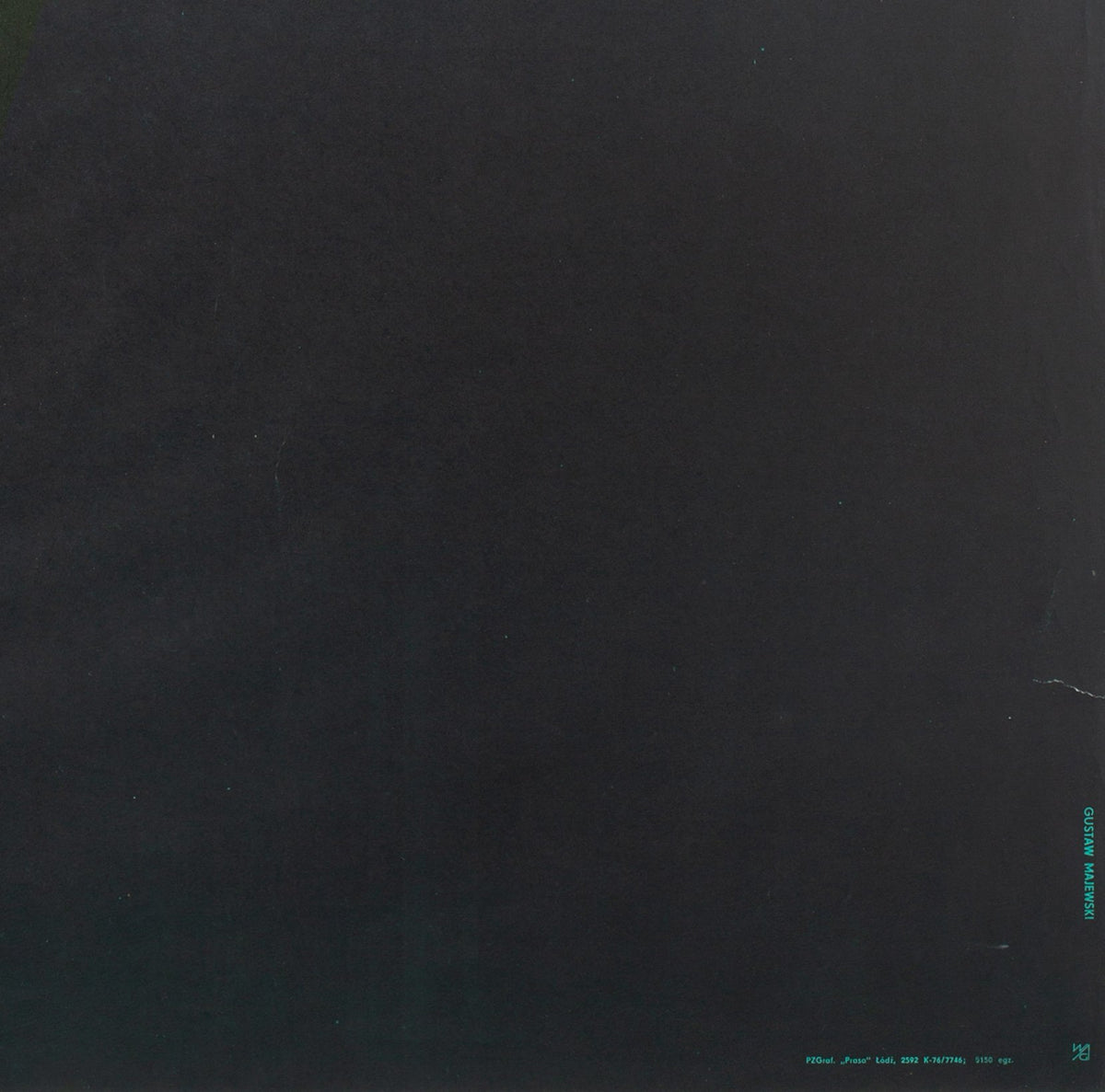 Cyrk Trapeze R1976 Polish B1 Circus Poster, Gustaw Majewski - detail